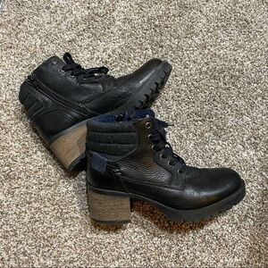 Bullboxer Women's Black Cassie Boots Size 8